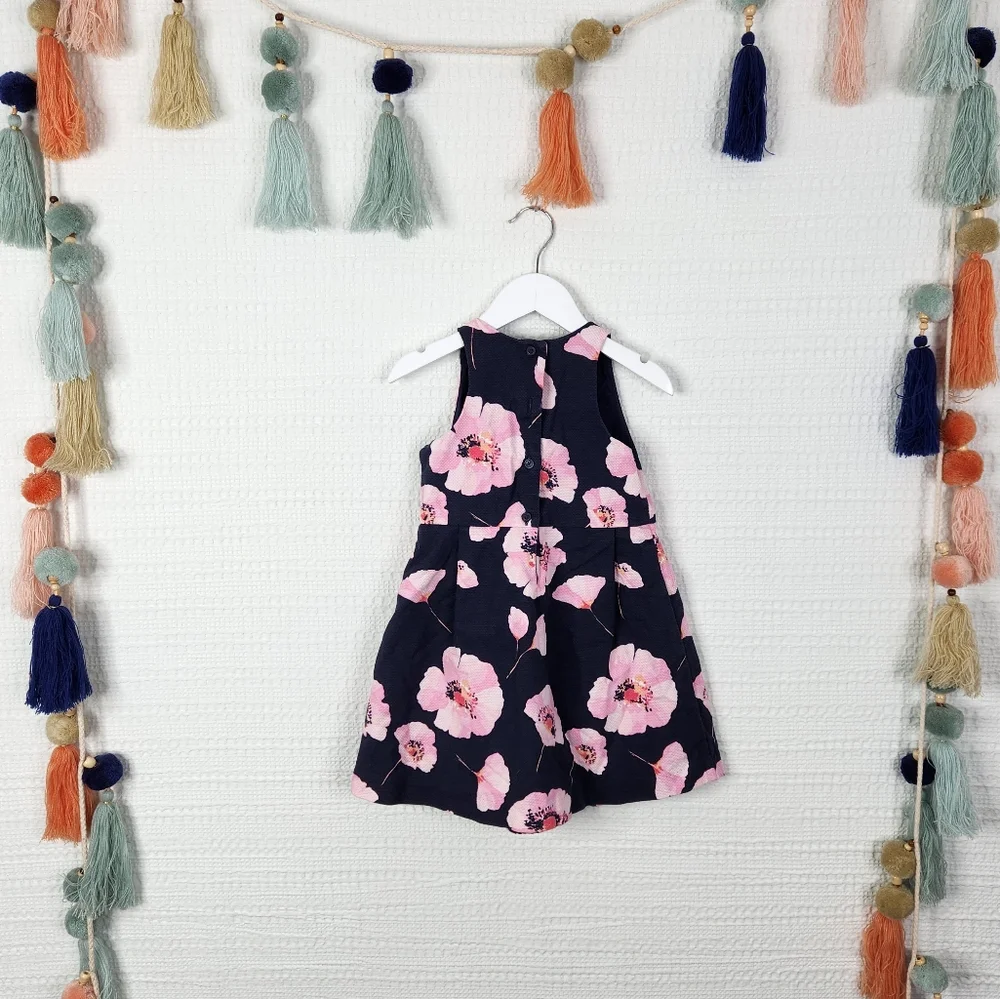 Janie and Jack Floral Sleeveless Dress